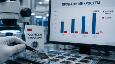 Продажи российских микросхем сократились на фоне рекордного мирового роста