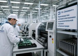 ГК «Элемент» запускает в Зеленограде производство силовой электроники и вычислительной техники