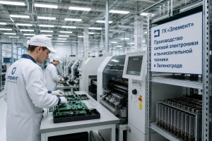 ГК «Элемент» запускает в Зеленограде производство силовой электроники и вычислительной техники