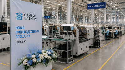 Компания «Сайбер Электро» открыла новую производственную площадку в Голицыно
