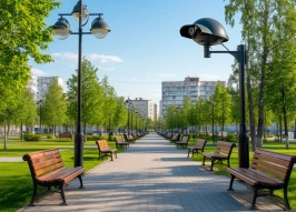 В Мурманске установят почти 120 камер видеонаблюдения в парках и скверах