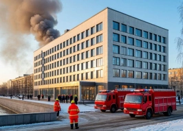 Пожар в САФУ ликвидировали после эвакуации людей