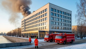 Пожар в САФУ ликвидировали после эвакуации людей