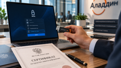 «Аладдин» получил сертификат ФСТЭК России на комплекс многофакторной аутентификации MFA JaCarta-3