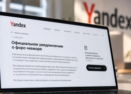 Официальное уведомление «Яндекса» о форс-мажоре из-за атак БПЛА на дата-центры в Сасово, Калуге, Владимире