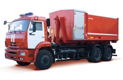 Спасатели задействовали «Шквал» для тушения пожара в Московской области