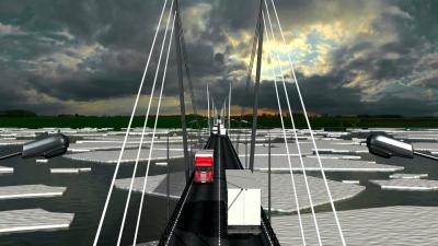 Главгосэкспертиза рассмотрит проект первого этапа строительства Ленского моста