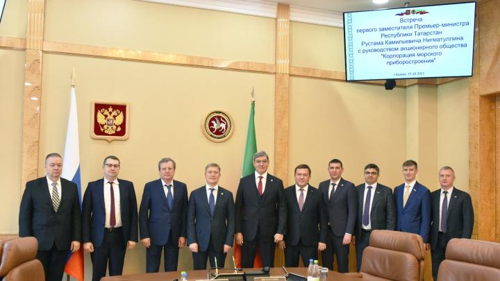 «Корпорация морского приборостроения» откроет центр разработок в сфере строительства судов в Татарстане