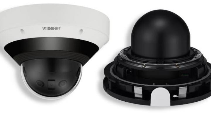 Представлена новая мультисенсорная панорамная камера видеонаблюдения Wisenet
