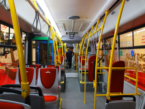В автобусах Ижевска начали тестировать комплексную систему управления общественным транспортом
