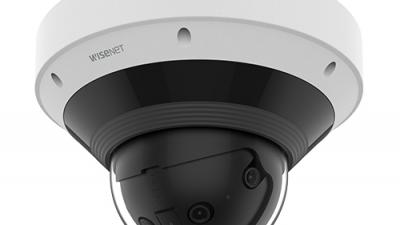 Представлена 8-мегапиксельная мультисенсорная камера Wisenet с ИИ для панорамного уличного видеомониторинга