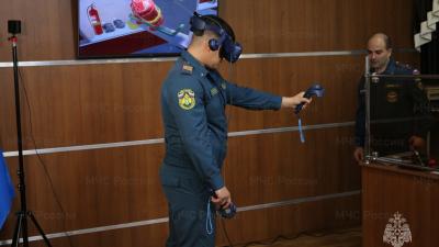В Адыгее разработали VR-тренажер для обучения пожарных