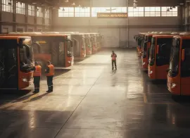 Автобусный парк № 1 Санкт-Петербурга обновит системы безопасности на 64,7 млн рублей