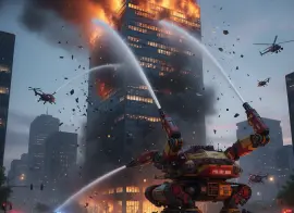 Делегация из Армении проявила интерес к поставкам российской пожарной робототехники компании «ЭФЭР»