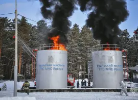 Студенты Уральского института МЧС РФ приняли участие в ведомственных учениях