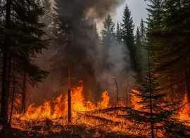 В Челябинской области сеть видеокамер для обнаружения лесных пожаров расширят до 110 единиц