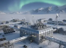 В Антарктиде тестируют инновационный энергоэффективный дата-центр российского производства