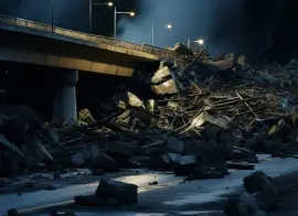 Прокуратура проверит соблюдение нормативов содержания моста после обрушения в Хасавюрте