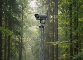 В Крыму мониторинг пожароопасного периода в лесах ведут с применением цифровых технологий