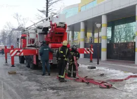 Пожар в ТЦ в Домодедове был оперативно локализован