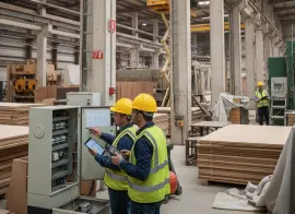 На лесопромышленном комбинате в Свердловской области модернизируют противопожарные системы