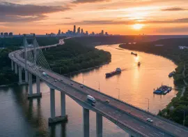 69,9 млн рублей выделили на оснащение моста через реку Яйва в Пермском крае средствами охраны