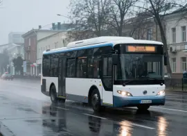 Мострансавто и МФТИ запустили полигонные испытания беспилотного автобуса