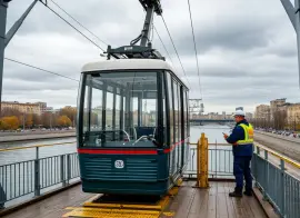Брянская канатная дорога не прошла проверку промышленной безопасности