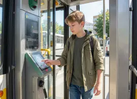 В Петербурге запустят пилот биометрической оплаты по лицу в 10 автобусах