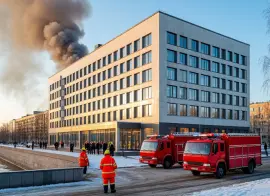 Пожар в САФУ ликвидировали после эвакуации людей