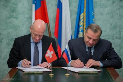 МЧС России и чрезвычайные службы Швейцарии подписали договор о сотрудничестве