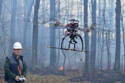 Швейцарские дроны способны вести поиски в лесу