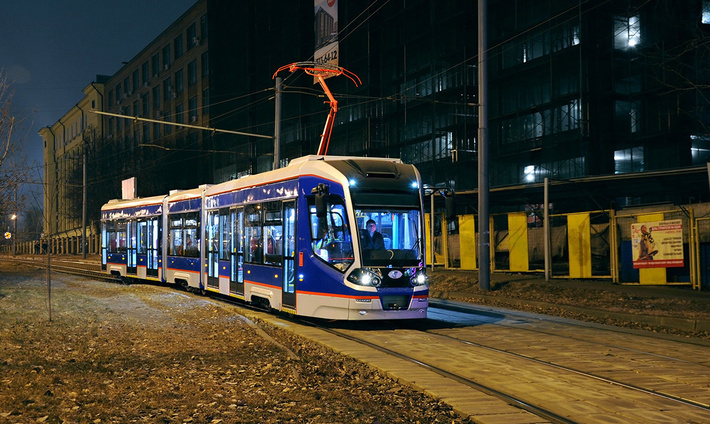 Новейшие российские трамваи City Star и "Витязь" оснастили навигационным оборудованием