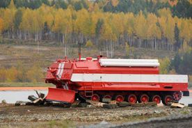 Первый пожарный танк поступил на вооружение российской армии